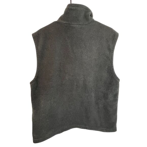 Columbia Black Warm Zip Up Sweater Vest With Pockets - Picture 4 of 5